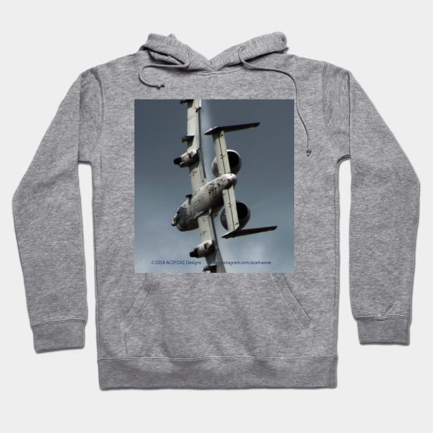 A-10 Warthog Vapor Turn Hoodie by acefox1